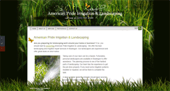 Desktop Screenshot of americanprideirrigation.com